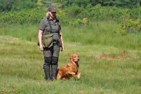 Aileen am 01.08.2019 beim Dummytraining im Bregenzerwald
